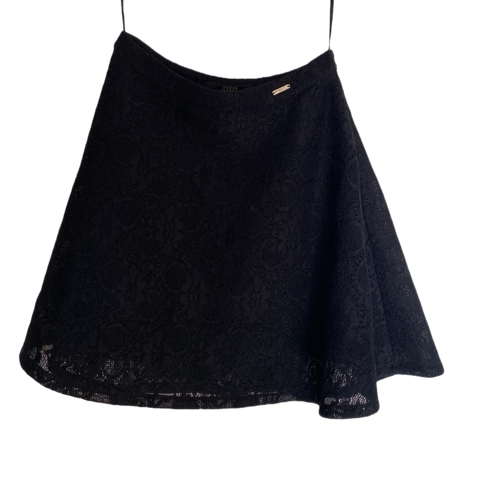 GUESS, lace skirt, black, excellent condition
